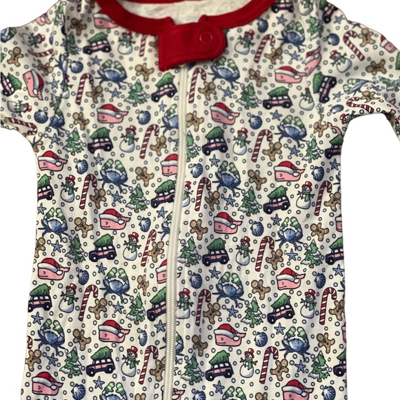 Vineyard Vines Whale Holiday Christmas 🎄 Onesie Foo - Picture 2 of 11